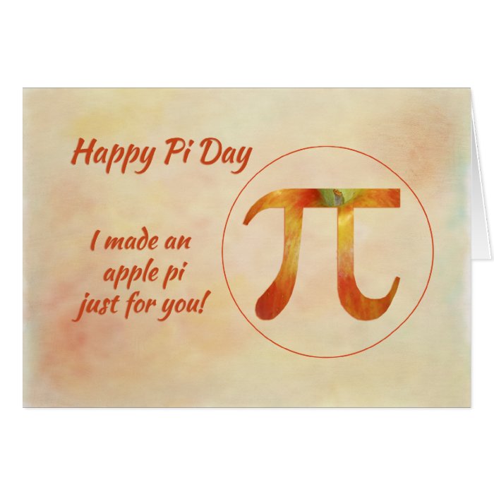 Happy Pi Day (Birthday) Card