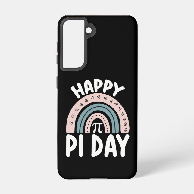 Happy Pi Day Boho Rainbow Math Mathematic Samsung Galaxy Case (Back)