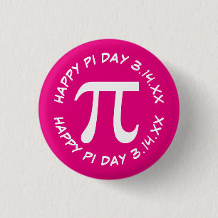 Happy Pi Day Button