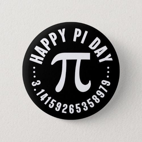 Happy Pi Day Button