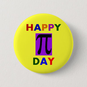 HAPPY PI DAY BUTTON