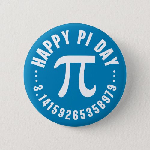 Happy Pi Day Button