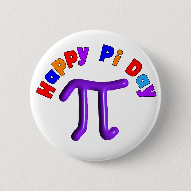Happy Pi Day Buttons (Front)