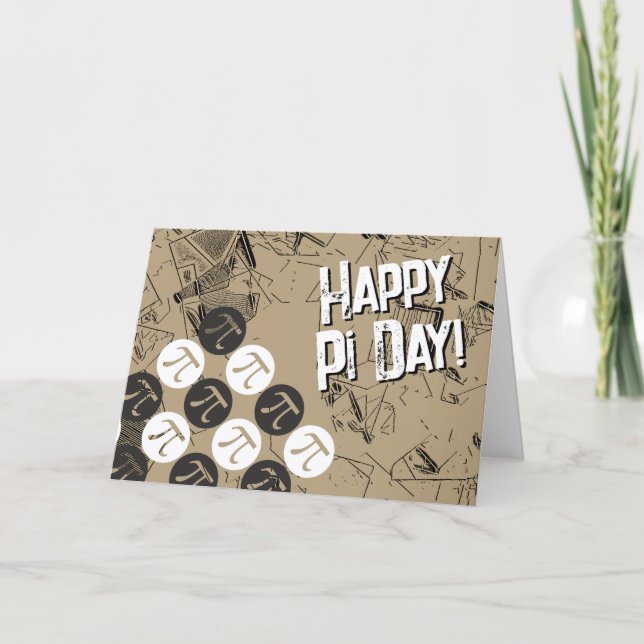 Happy Pi Day Card (Front)