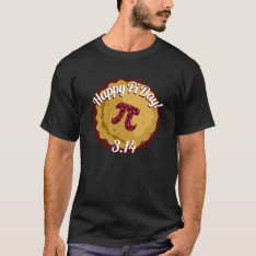 Happy Pi Day | Cherry Pie T-shirt at Zazzle