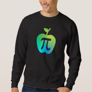 Happy Pi Day Cute Apple Pie 3 14 Funny Science Mat Sweatshirt