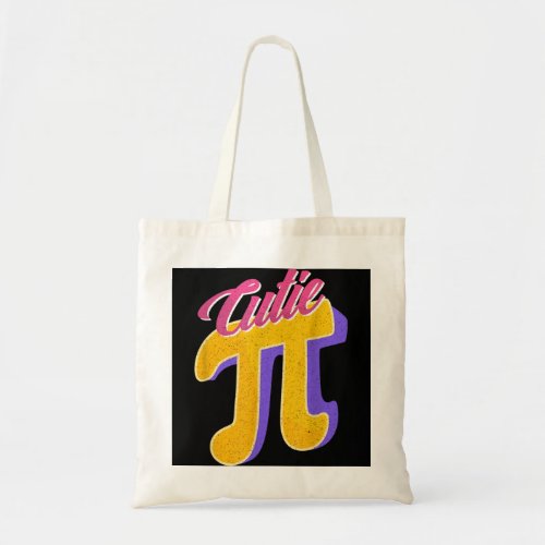 Happy Pi Day Cutie Pi 314 Fun Pie Day Science Mat Tote Bag