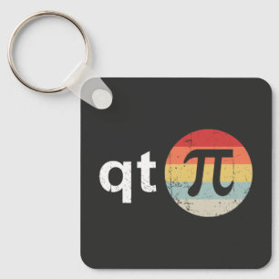 Happy Pi Day Cutie Pi Keychain