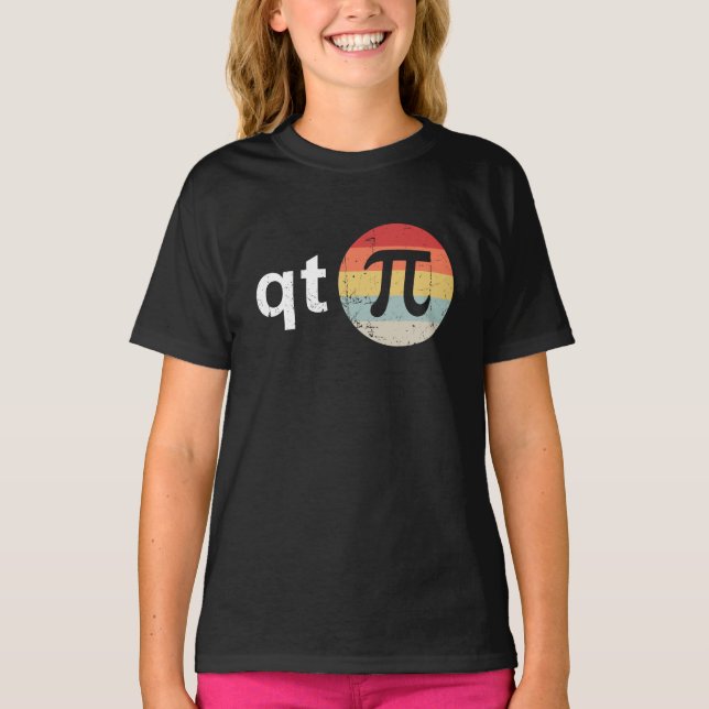 Happy Pi Day Cutie Pi T-Shirt (Front)