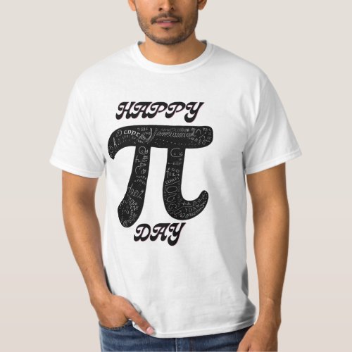 Happy Pi Day for Math Teachers or Math Lovers T_Sh T_Shirt