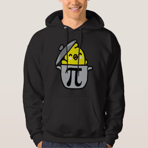 Happy Pi Day Funny Chicken Pot Pie 3 14 Science Ma Hoodie