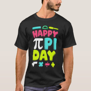 Happy Pi Day Kids Boys Girls Math Teachers Student T-Shirt