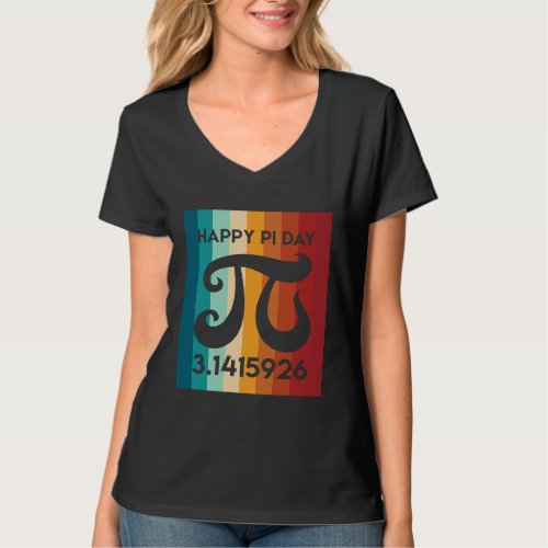 Happy Pi Day  Math Teacher  Pi Day Men Women  2 T_Shirt