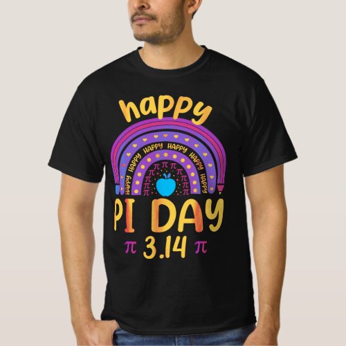 Happy Pi Day Mathematics Math T_Shirt