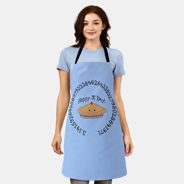 Happy Pi Day Pie Apron (Worn)