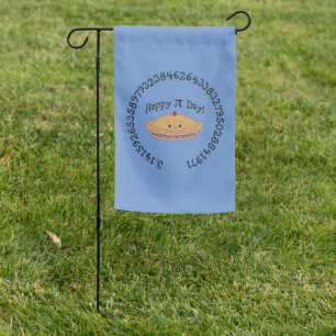 Happy Pi Day Pie Garden Flag