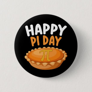 Happy Pi Day Pie Mathematics Math Rainbow Button