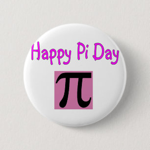 Happy Pi Day Pinback Button