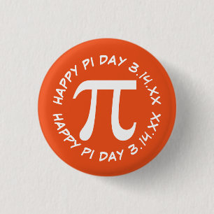 Happy Pi Day Pinback Button