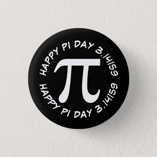 Happy Pi Day Pinback Button