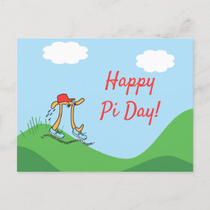 Happy Pi Day Postcard