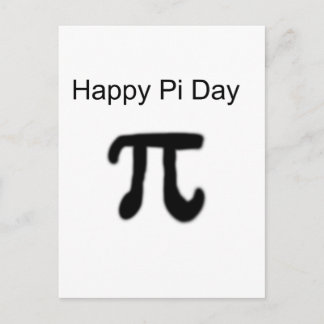 Happy Pi Day Postcard