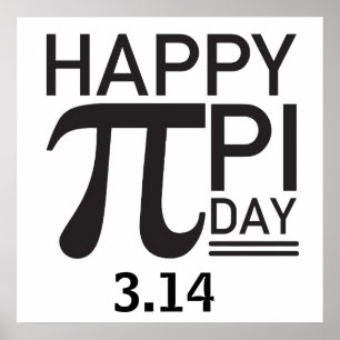 Happy Pi Day Poster