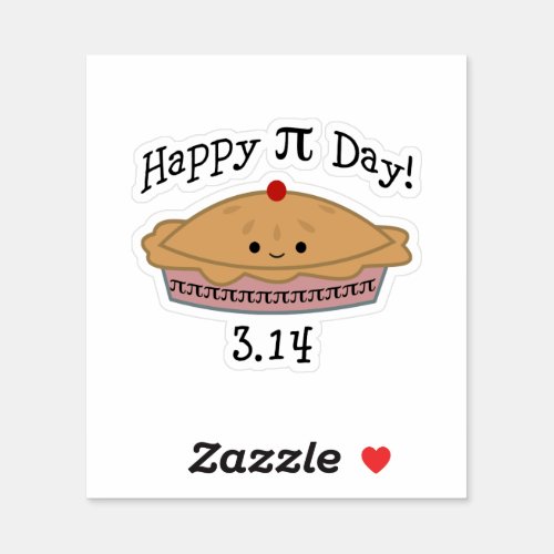 Happy Pi Day Sticker