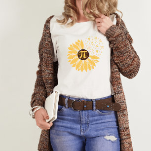 Happy Pi Day Sunflower T-shirt