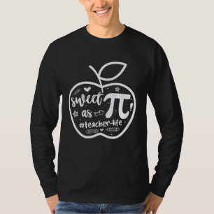 Happy Pi day Teacher Girls Kids Cute Pi Math Teach T-Shirt