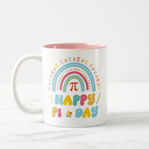 happy pi day  Two_Tone coffee mug