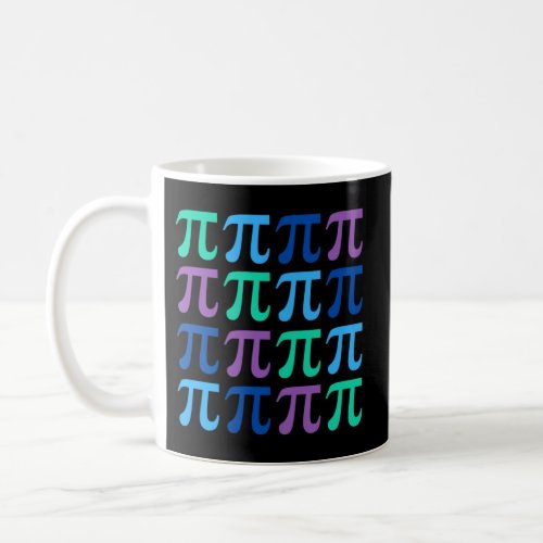 Happy Pi Day With Symbols For Math Teacher Science Coffee Mug