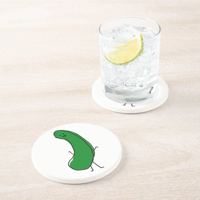 Happy Pickle Beverage Coaster