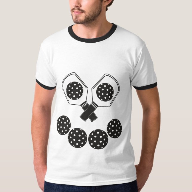 Happy Pickleball Jackolantern T-Shirt (Front)