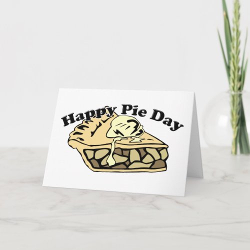 Happy Pie Day _ Apple Pie Card