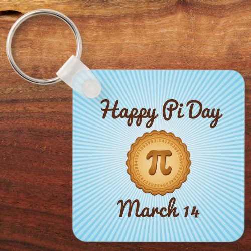 Happy Pie Day  Keychain