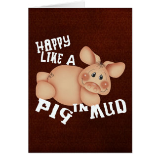 Happy Pig Cards