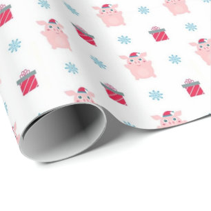 Happy Piggy Wrapping Paper