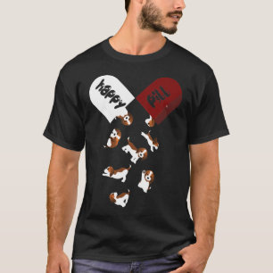 Happy Pill Beagles Beagle Mom Dad T-Shirt