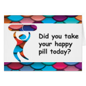 Happy Pill Card (Front Horizontal)