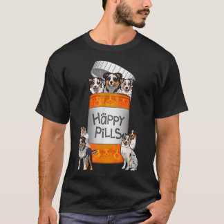 Happy Pills Australian Shepherd T-Shirt