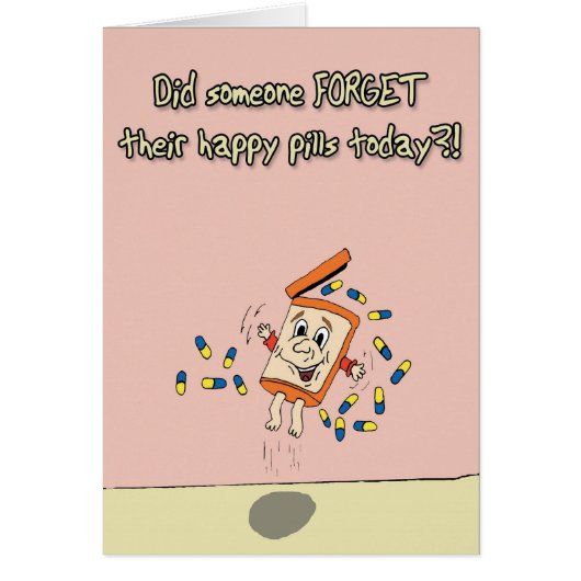 Happy Pills Cards (Front)