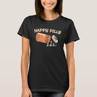 Happy Pills Siberian Husky Canine Dog T-Shirt