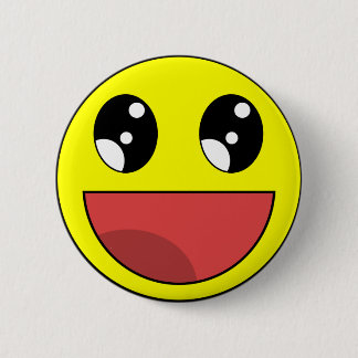 Happy Pinback Button