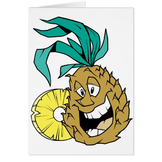Happy Pineapple Cards (Front)