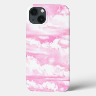 Happy Pink Clouds iPhone 13 Case
