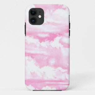 Happy Pink Clouds iPhone 11 Case