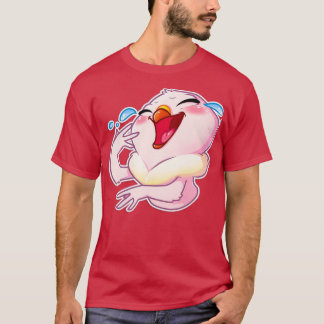 Happy pink pigeon cartoon T-Shirt