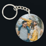 Happy Place Keychain<br><div class="desc">Happiness is walks in the forest on a Sunday morning. Or trips away with friends. Or a really good keychain from Zazzle. Well, luckily for you, you can combine all your favorite things into one handy, high-quality package with our range of button acrylic keychains! The ultra-durable acrylic will protect your...</div>