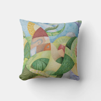 Happy Place Throw Pillow